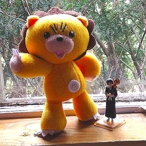 SOLD  Bleach anime manga figurine and plushy kon hanataro action statue